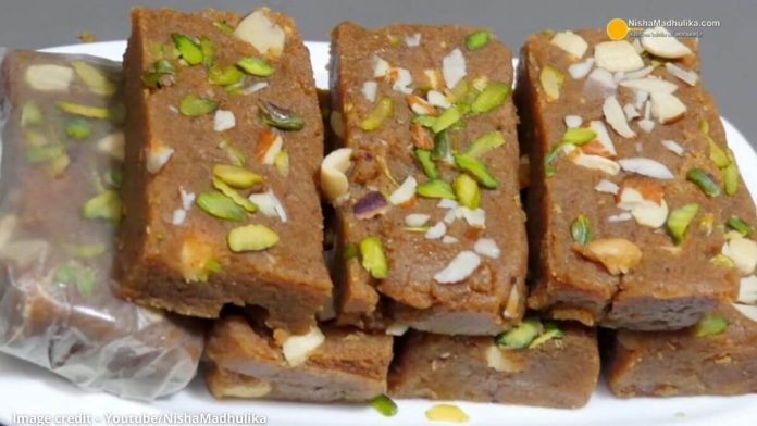 અફલાતુન મીઠાઈ બનાવવાની રીત - aflatoon mithai banavani rit - Aflatoon Barfi banavani rit - Aflatoon Barfi recipe in gujarati