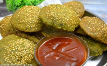 પાલક વટાણા ની પૂરી બનાવવાની રીત | Palak vatana ni puri banavani rit પાલક વટાણા ની પૂરી બનાવવાની રીત - Palak vatana ni puri banavani rit - Palak vatana puri recipe in gujarati