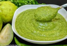 જામફળ ની ચટણી બનાવવાની રીત - jamfal ni chutney banavani rit - jamfal ni chutney recipe in gujarati