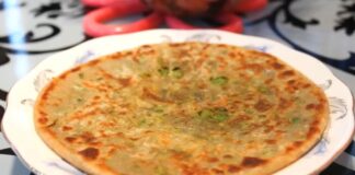 લીલા વટાણા ના પરોઠા બનાવવાની રીત - lila valadan na paratha banavani rit - lila valadan na paratha recipe in gujarati