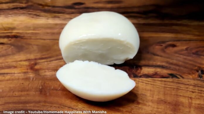 મોઝરેલા ચીઝ બનાવવાની રીત - mozzarella cheese banavani rit - mozzarella cheese recipe in gujarati