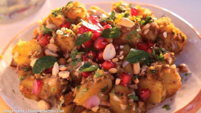 શક્કરિયા નો ચાટ બનાવવાની રીત - shakkariya chaat recipe in gujarati - shakkariya no chaat banavani rit - શક્કરિયા ચાર્ટ બનાવવાની રીત