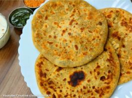 લીલી ડુંગળી ના પરોઠા બનાવવાની રીત - Lili dungri na parotha banavani rit - Lili dungri na paratha recipe in gujarati