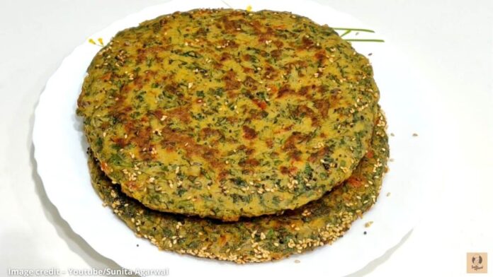 પાલક પેન કેક બનાવવાની રીત - palak pancake banavani rit - palak pancake recipe in gujarati