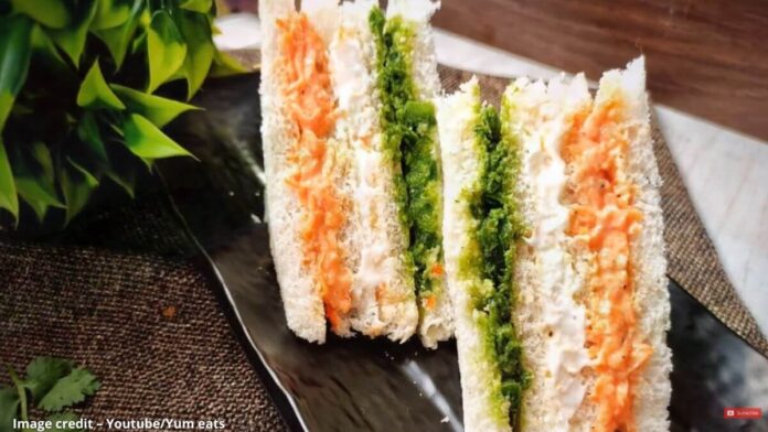 તિરંગા સેન્ડવીચ બનાવવાની રીત - tiranga sandwich banavani rit - tiranga sandwich recipe in gujarati