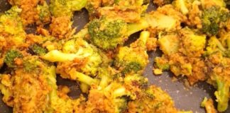 બ્રોકલી બેસન નું શાક બનાવવાની રીત - Broccoli besan nu shaak banavani rit - Broccoli besan nu shaak recipe in gujarati