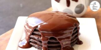 ડબલ ચોકલેટ પેનકેક બનાવવાની રીત - Double Chocolate Pancake banavani rit - Double Chocolate Pancake recipe in gujarati - ડબલ ચોકલેટ પેનકેક રેસીપી