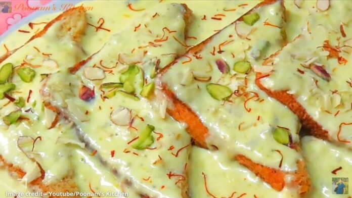 શાહી ટુકડા બનાવવાની રીત - Shahi tukda banavani rit - Sahi tukda recipe in gujarati