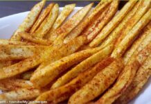 કાચા કેળા ની ફ્રેંચ ફ્રાઈસ બનાવવાની રીત - Kacha kela na french fries banavani rit - Banana french fries recipe in gujarati
