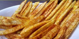 કાચા કેળા ની ફ્રેંચ ફ્રાઈસ બનાવવાની રીત | Kacha kela na french fries banavani rit કાચા કેળા ની ફ્રેંચ ફ્રાઈસ બનાવવાની રીત - Kacha kela na french fries banavani rit - Banana french fries recipe in gujarati