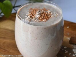 ઓટ્સ બનાના સ્મૂથી બનાવવાની રીત - Oats banana smoothie banavani rit - Oats banana smoothie recipe in gujarati