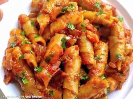 ઘઉંના લોટના પાસ્તા બનાવવાની રીત - Ghu na lot na pasta banavani rit - wheat flour pasta recipe in gujarati