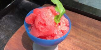 તરબૂચ સોરબેટ બનાવવાની રીત - તરબૂચ નો સ્લસ બનાવવાની રીત - Tarbuch no Slush banavani rit