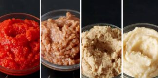 આદુ, લસણ, ડુંગળી અને ટમેટા ની પેસ્ટ બનાવવાની રીત - Aadu lasan dungri ane tameta ni pest banavani rit