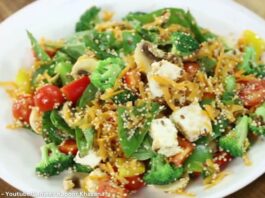 કીનવા સલાડ બનાવવાની રીત - Kinva salad banavani rit - Kinva salad recipe in gujarati