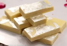 મિલ્ક બાર બરફી બનાવવાની રીત - Milk baar barfi banavani rit - Milk baar barfi recipe in gujarati