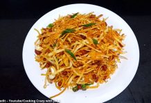 ફરાળી મોરો ચેવડો બનાવવાની રીત - Farali moro chevdo banavani rit - Farali moro chevdo recipe in gujarati