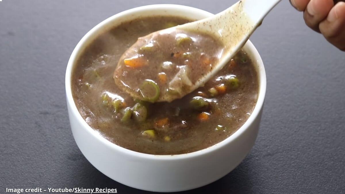 રાગી વેજીટેબલ સૂપ બનાવવાની રીત Ragi vegetable soup banavani rit