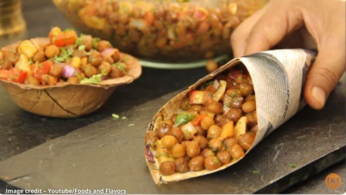 chana ni chaat banavani rit - ચણા ચાટ બનાવવાની રીત - chana chaat recipe in gujarati