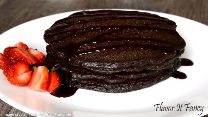 ચોકલેટ પેનકેક - ચોકલેટ પેનકેક બનાવવાની રીત - Chocolate Pancake - Chocolate Pancake banavani rit