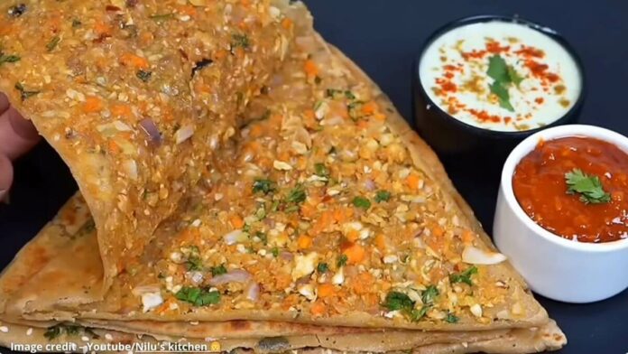 મોમોસ પરાઠા - Momos parotha - મોમોસ પરાઠા બનાવવાની રીત - Momos parotha banavani rit