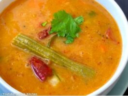 ડુંગરી લસણ વગર સંભાર બનાવવાની રીત – dungri lasan vagar sambhar banavani rit