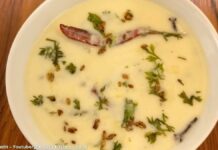 સફેદ કઢી - Safed kadhi - સફેદ કઢી બનાવવાની રીત - Safed kadhi banavani rit - safed kadhi recipe in gujarati