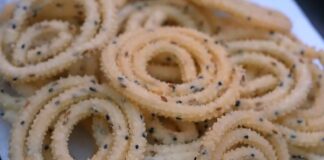 ચોખા ના લોટ ની ચકરી - chokha na lot ni chakri - ચોખા ના લોટ ની ચકરી બનાવવાની રીત - chokha na lot ni chakri ni recipe