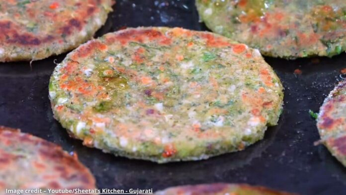 Broccoli na protha Broccoli na protha - બ્રોકલી ના પરોઠા