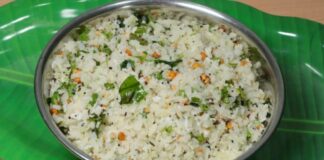 Kakdi pauva - કાકડી પૌવા