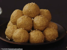 Tal suka nariyal ane singdana na ladoo - તલ સૂકા નારિયળ અને સીંગદાણા લાડુ