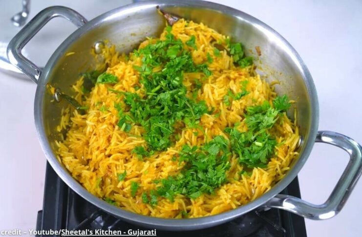 Dudhi no pulav - દુધી નો પુલાવ