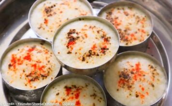 Farail Dhokla - ફરાળી ઢોકળા