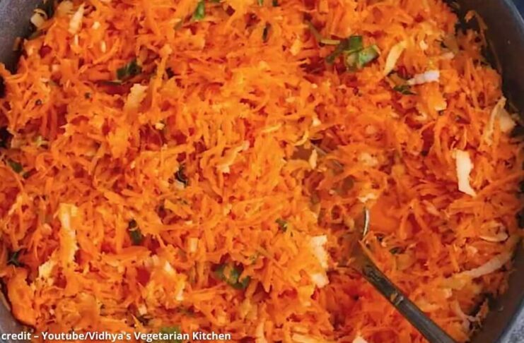 Gajar ane nariyal nu salad - ગાજર અને નારિયળ નું સલાડ