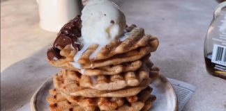 વેફલ રેસીપી - waffle recipe in Gujarati