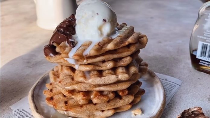 વેફલ રેસીપી - waffle recipe in Gujarati