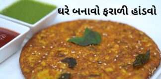 Faradi Handvo recipe in Gujarati - Faradi Handvo recipe Ingredients - ફરાળી હાંડવો રેસીપી