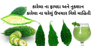 કારેલા ના ફાયદા - Karela na fayda - karela benefits in Gujarati