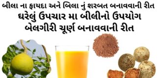 બીલા ના ફાયદા - બીલીનો ઉપયોગ - બિલા નું શરબત બનાવવાની રીત - બીલી નું શરબત બનાવવાની રીત - bili fal na fayda - aegle marmelos benefits in Gujarati