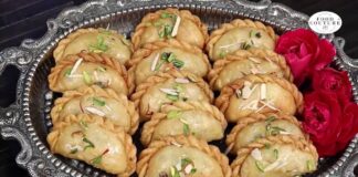 માવા ના ગુજીયા બનાવવાની રીત - મીઠા ઘૂઘરા બનાવવાની રીત - mawa gujiya recipe in gujarati