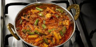 વેજ કડાઈ બનાવવાની રીત - ઢાબા સ્ટાઈલ વેજ કડાઈ બનાવવાની રીત - dhaba style veg kadai recipe in Gujarati