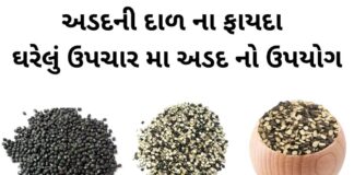 અડદની દાળ ના ફાયદા - adad ni dal na fayda - Vigna mungo benefits in Gujarati