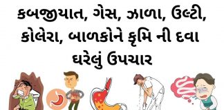 ગેસ માટે ઘરેલુ ઉપચાર - કબજિયાત દૂર કરવાના ઘરેલુ ઉપાય - બાળકોને કૃમિ ની દવા - પેટ ની સમસ્યા ના ઉપાય - pet ni samasya na gharelu upchar