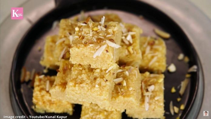 મિલ્ક કેક બનાવવાની રીત - milk cake banavani rit - milk cake recipe in gujarati