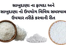 સાબુદાણા ના ફાયદા - સાબુદાણા ખાવાના ફાયદા - sabudana na fayda - sabudana no upyog - સાબુદાણા નો ઉપયોગ