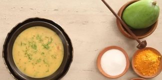 કેરી ની કઢી બનાવવાની રીત - keri ni kadhi recipe in gujarati - keri ni kadhi banavani rit gujarati ma