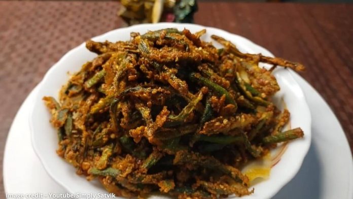 ક્રિસ્પી ભીંડી બનાવવાની રીત | કુરકુરી ભીંડી બનાવવાની રીત | kurkuri bhindi banavani rit gujarati ma | kurkuri bhindi recipe in gujarati language