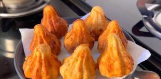 તળીને મોદક બનાવવાની રીત - tari ne modak banavani rit - Fried Modak Recipe in gujarati