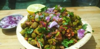 લીલા ચણા ની ચાટ - લીલા ચણા ની ચાટ બનાવવાની રીત - Lila chana ni chat banavani rit - lila chana ni chat recipe in gujarati