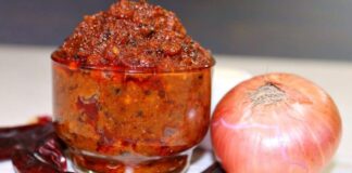 ડુંગળી ની ચટણી બનાવવાની રીત - dungri ni chutney banavani rit - dungri ni chutney recipe in gujarati